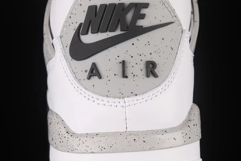 All categories Air Jordan Jordan series basketball shoes Air Jordan 4 foreign trade version Air Jordan 4 Retro "White Cement" AJ4 Joe 4 white cement white gray 840606-192